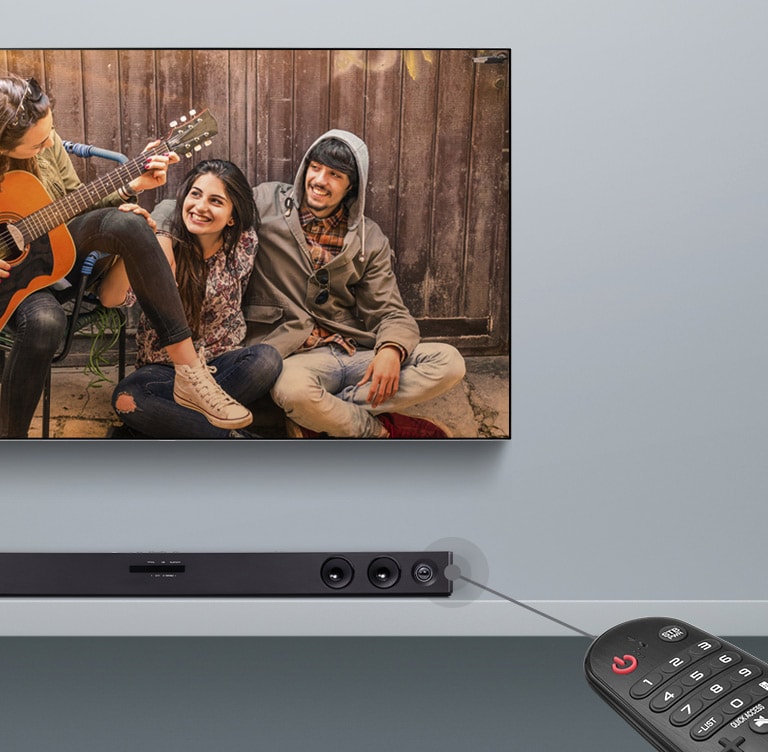 Brug din TV fjernbetjening