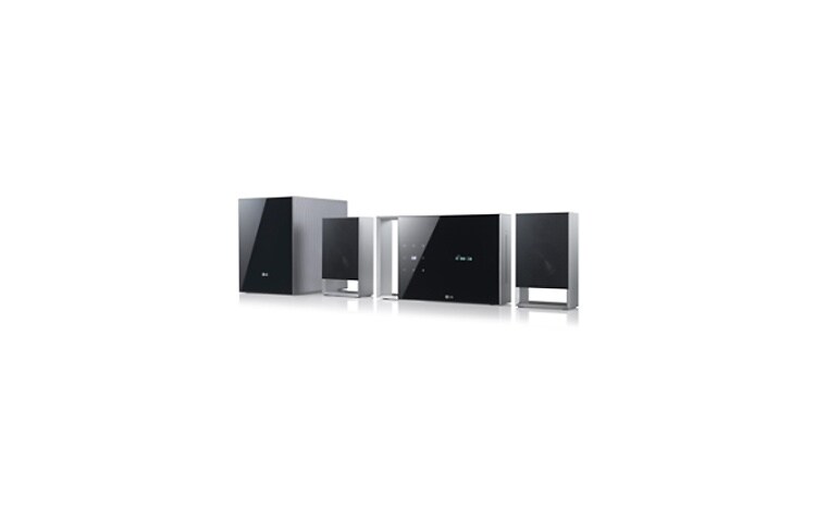 LG 3D Blu-ray 2.1 hjemmebiosystem med Smart TV-tjenester og design, der skiller sig ud, BH5320FN