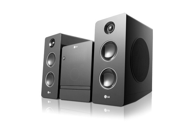 LG Stilfuldt DVD Micro System med USB Plus, FB162