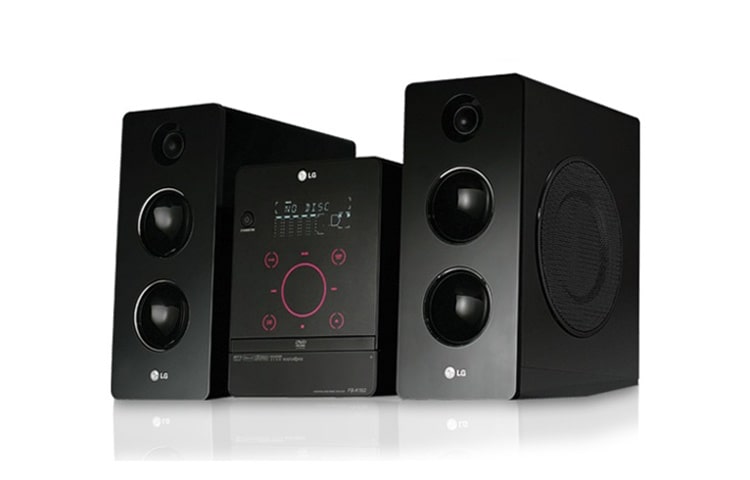 LG Stilfuldt DVD Micro System med USB Plus, FB162