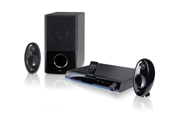 LG's 2.1 Blu-ray-hjemmebiosystem med YouTube, HB354BS