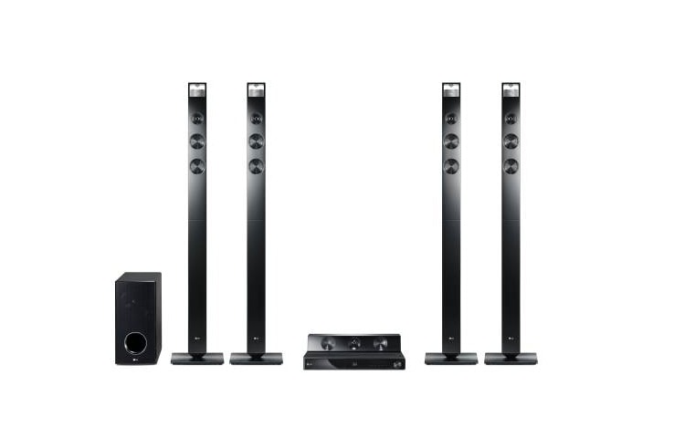 Visning forfra af HX906PXN giver dig den ULTIMATIVE hjemmebiografoplevelse med 9.1 Cinema 3D-lyd HX906PXN