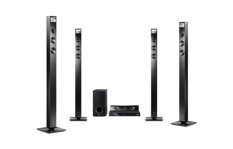 Visning forfra af HX906TX giver dig den ULTIMATIVE hjemmebiografoplevelse med 3D-lyd HX906TX