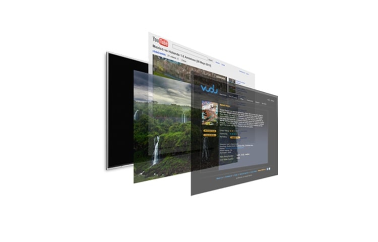 LG 5.1 3D-hjemmebiosystem med ultra tynde højttalere, som kan vægmonteres., HX995TZ