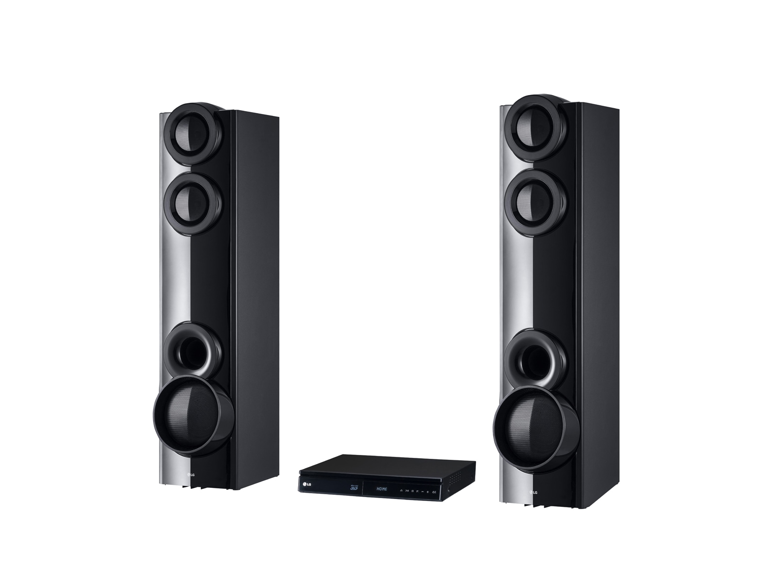 LG 3D-hjemmebiografsystem med Blu-ray™ og dvd, LHB675