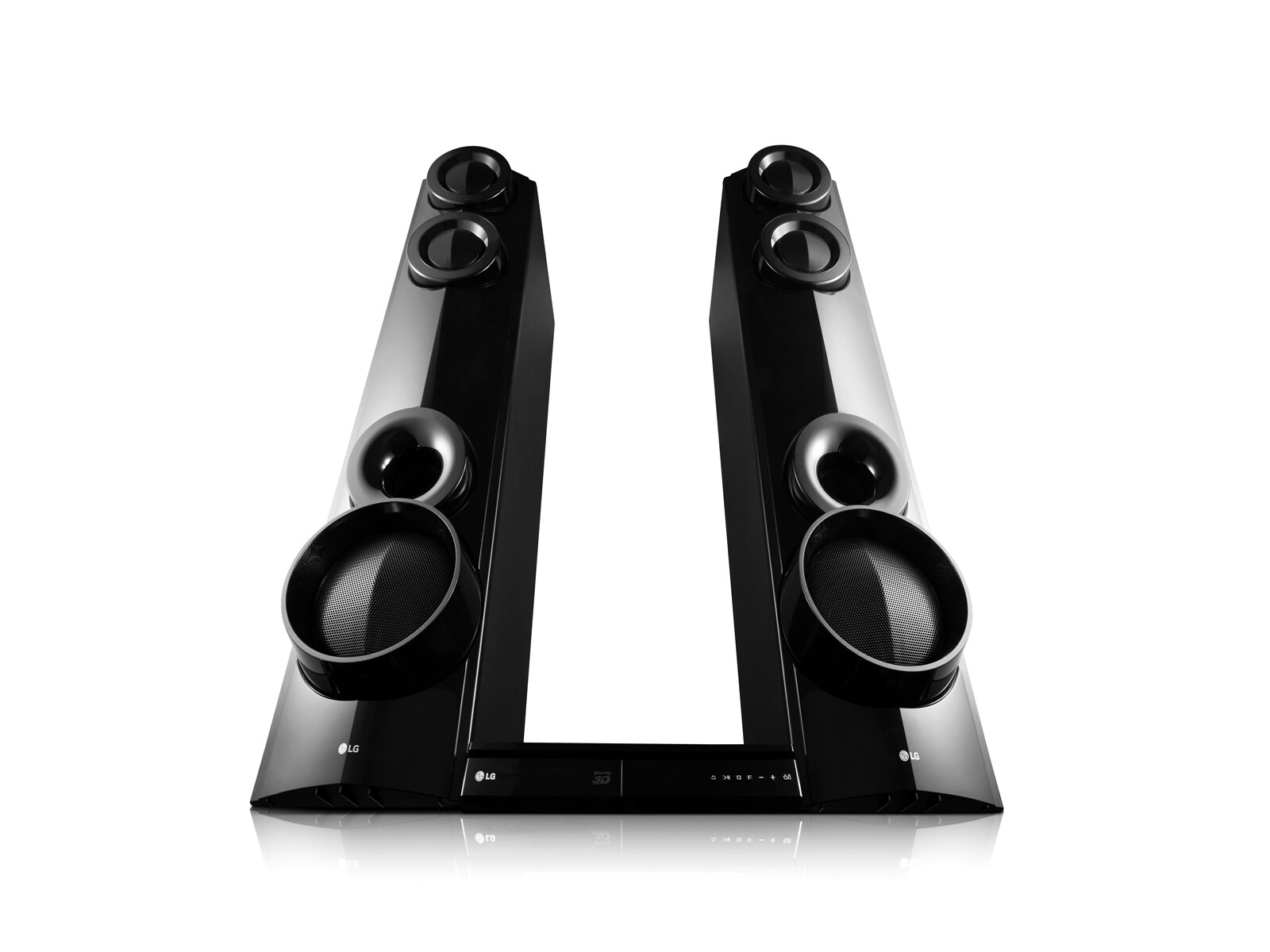 LG 3D-hjemmebiografsystem med Blu-ray™ og dvd, LHB675