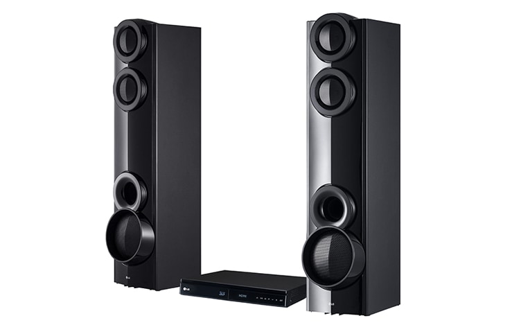 LG 3D-hjemmebiografsystem med Blu-ray™ og dvd, LHB675