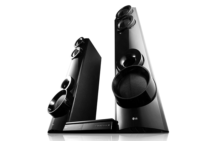LG 3D-hjemmebiografsystem med Blu-ray™ og dvd, LHB675