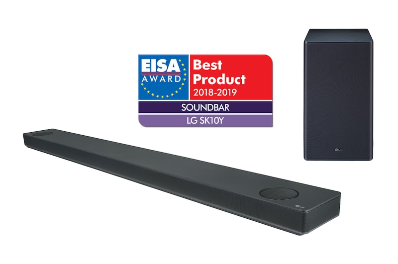 LG 5.1.2 ch High Res Audio Sound Bar w/ Meridian Technology, SK10Y