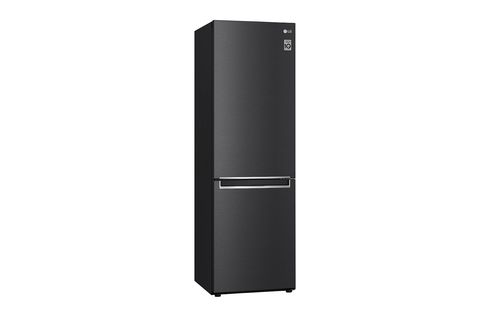 LG 1.86M 341L Kølefryseskab(Matte Black) - Energiklasse C, DoorCooling™ og Smart Diagnosis™, ELB81MCVCP