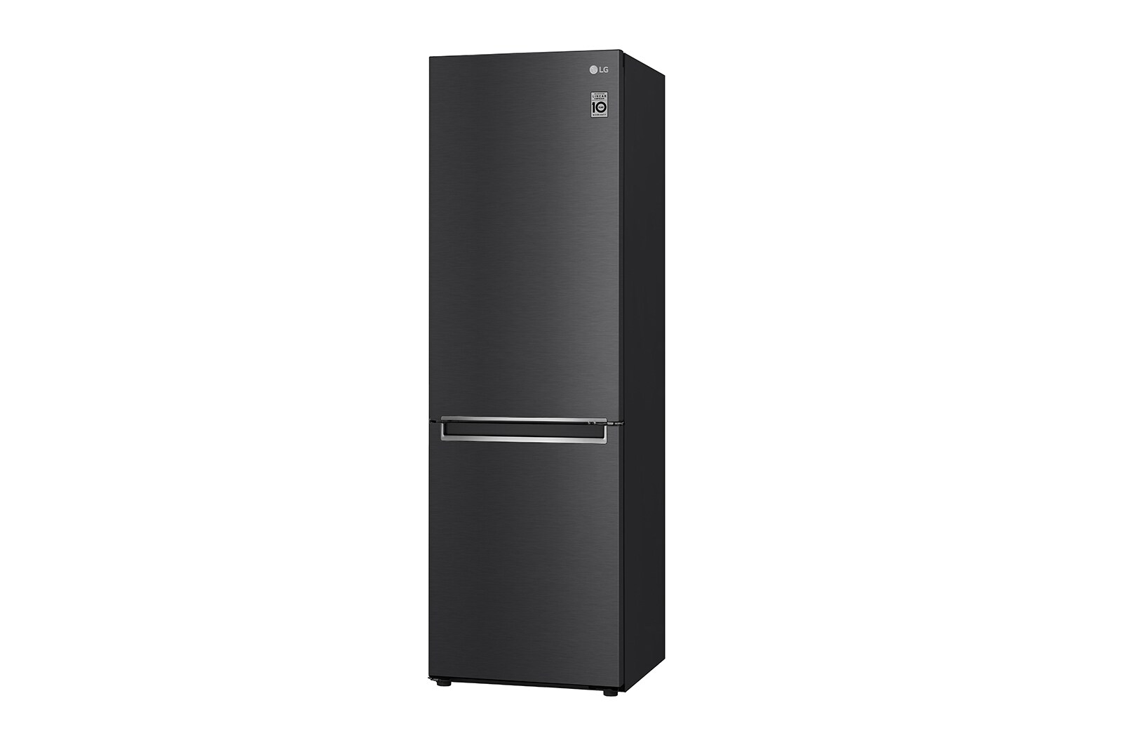 LG 1.86M 341L Kølefryseskab(Matte Black) - Energiklasse C, DoorCooling™ og Smart Diagnosis™, ELB81MCVCP