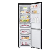 LG 1.86M 341L Kølefryseskab(Matte Black) - Energiklasse C, DoorCooling™ og Smart Diagnosis™, ELB81MCVCP