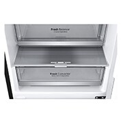 LG 1.86M 341L Kølefryseskab(Matte Black) - Energiklasse C, DoorCooling™ og Smart Diagnosis™, ELB81MCVCP