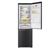 LG 1.86M 341L Kølefryseskab(Matte Black) - Energiklasse C, DoorCooling™ og Smart Diagnosis™, ELB81MCVCP