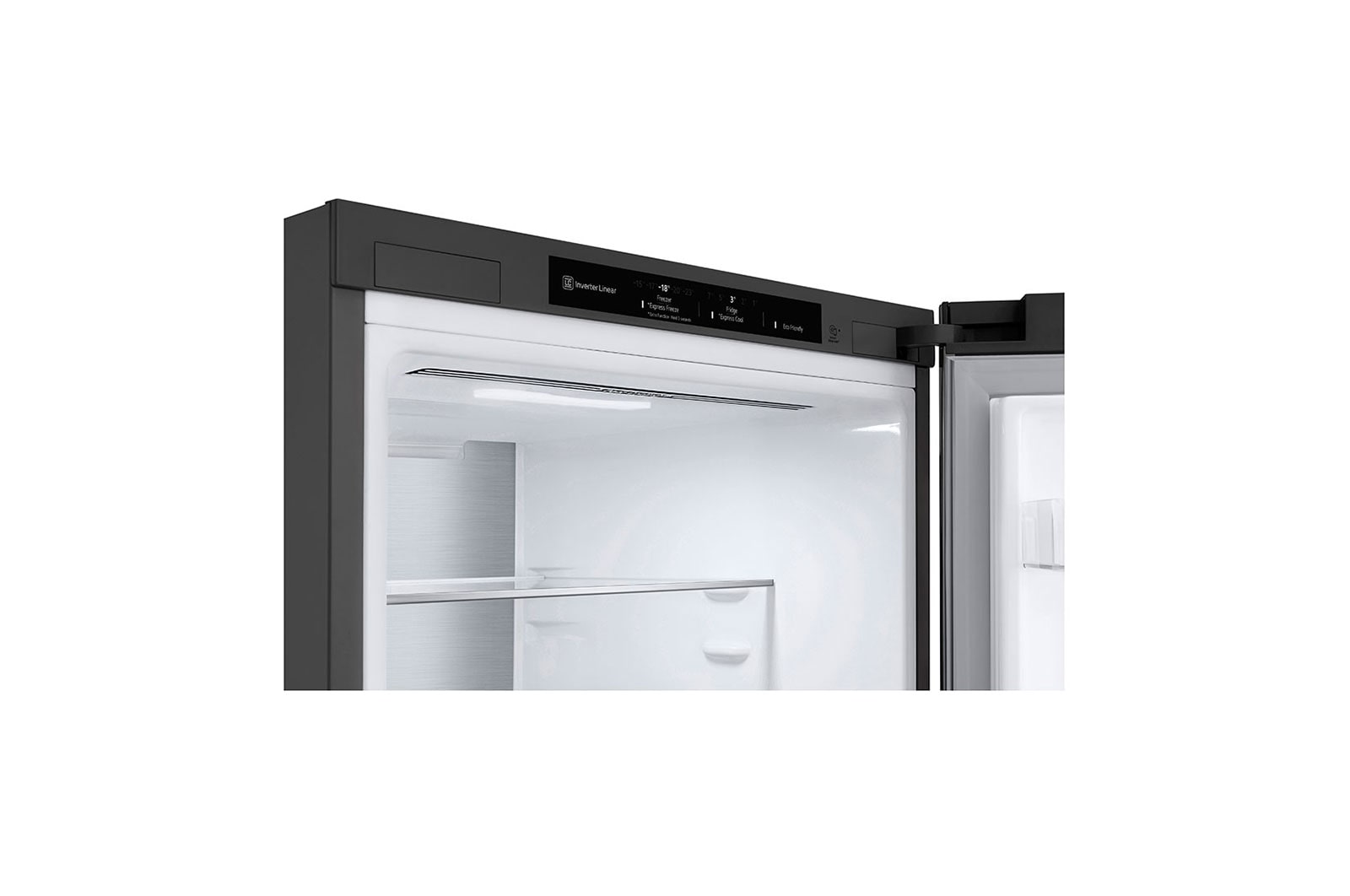 LG 1.86M 341L Kølefryseskab(Shiny Steel) - Energiklasse C, DoorCooling™ og Smart Diagnosis™, ELB81PZVCP