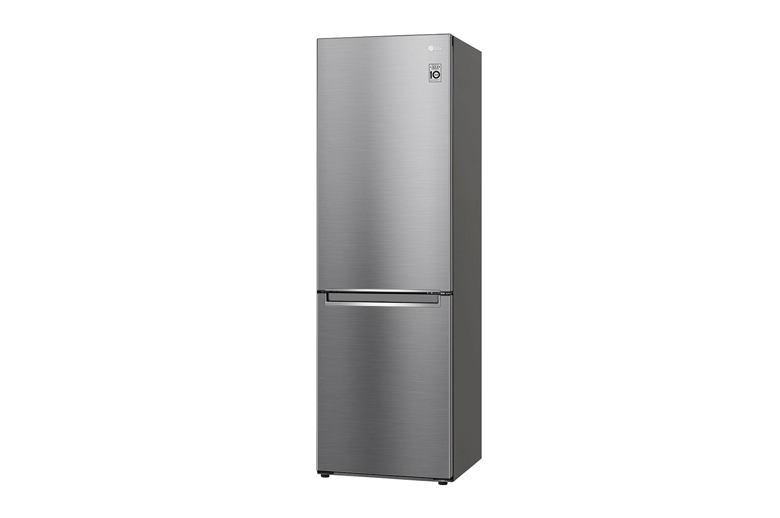 LG 1.86M 341L Kølefryseskab(Shiny Steel) - Energiklasse C, DoorCooling™ og Smart Diagnosis™, ELB81PZVCP