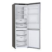 LG 1.86M 341L Kølefryseskab(Shiny Steel) - Energiklasse C, DoorCooling™ og Smart Diagnosis™, ELB81PZVCP