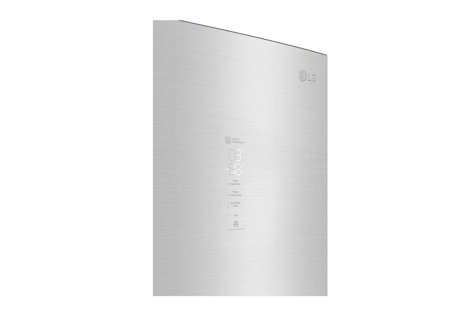 LG 2.03M 384L Kølefryseskab(Metal Sorbet) - Energiklasse C, DoorCooling™ og Smart Diagnosis™ med Wi-Fi, ELB92MBACP