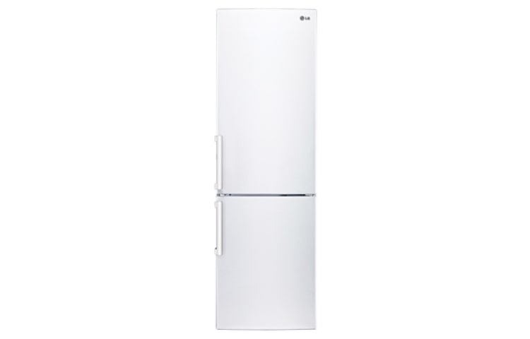 Visning forfra af  Afrimningsfrit køle-/fryseskab i, 190 cm (nettovolumen 300 L) GBB539SWHPB