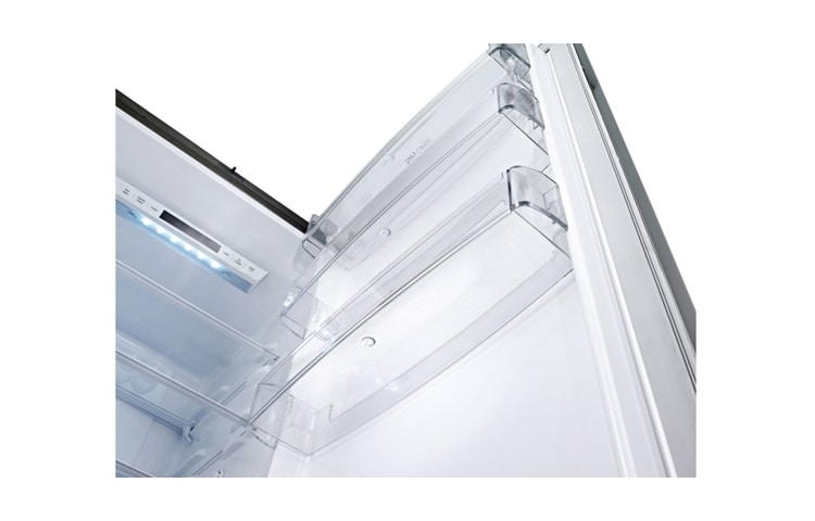 LG  Afrimningsfrit køle-/fryseskab i, 190 cm (nettovolumen 300 L), GBB539SWHPB