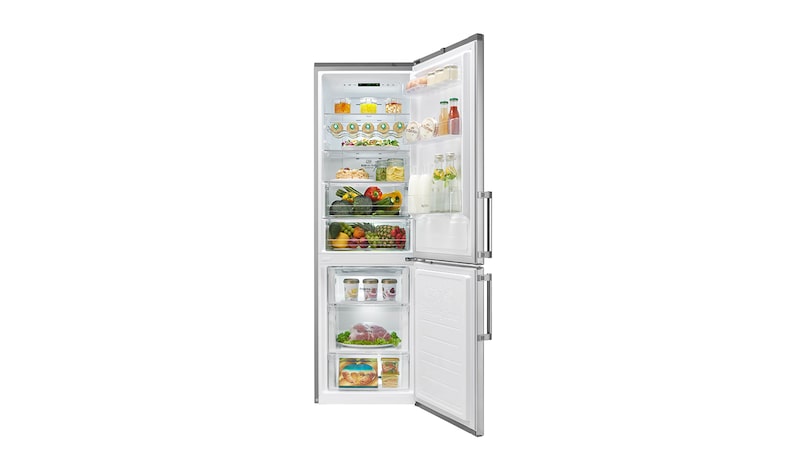 LG Ny Køle-/fryseskabe med Total No Frost, 190cm (nettovolumen 318 liter), GBB59NSGFB