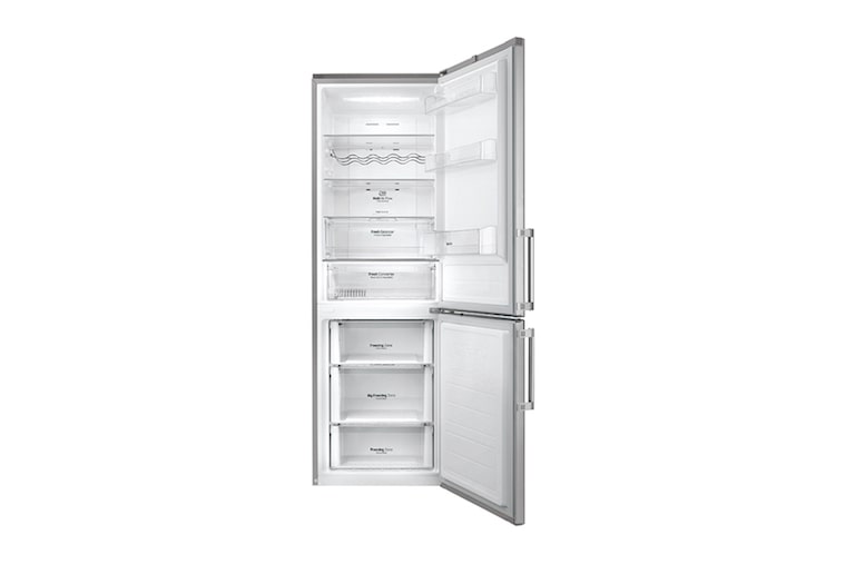 LG Ny Køle-/fryseskabe med Total No Frost, 190cm (nettovolumen 318 liter), GBB59PZFZB
