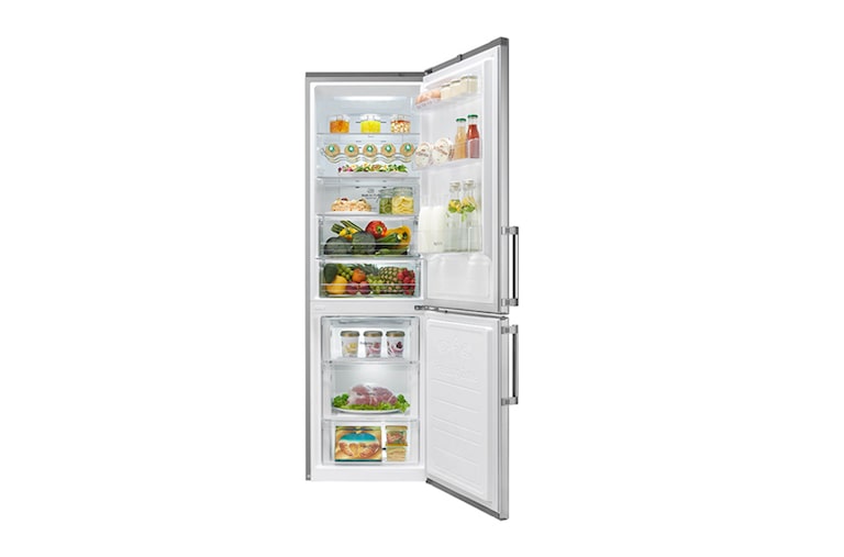 LG Ny Køle-/fryseskabe med Total No Frost, 190cm (nettovolumen 318 liter), GBB59PZFZB