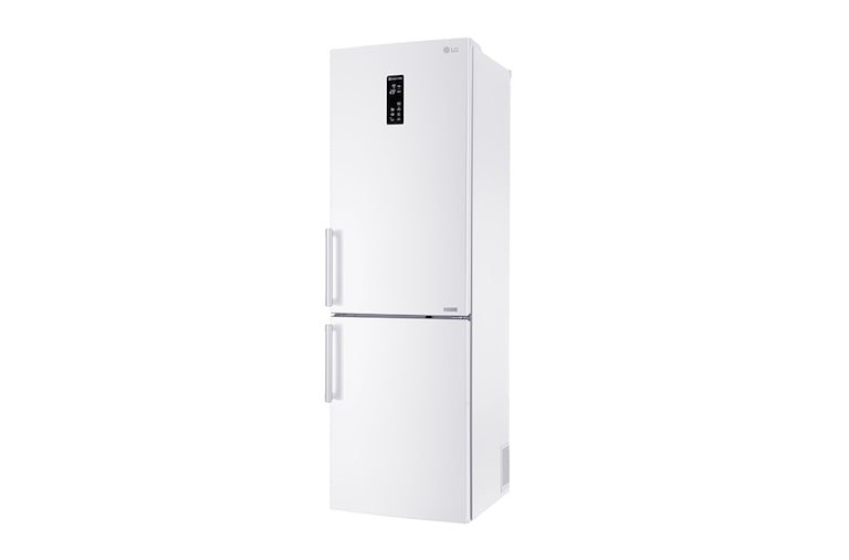 LG Ny Køle-/fryseskabe med Total No Frost, 190cm (nettovolumen 318 liter), GBB59SWFZB