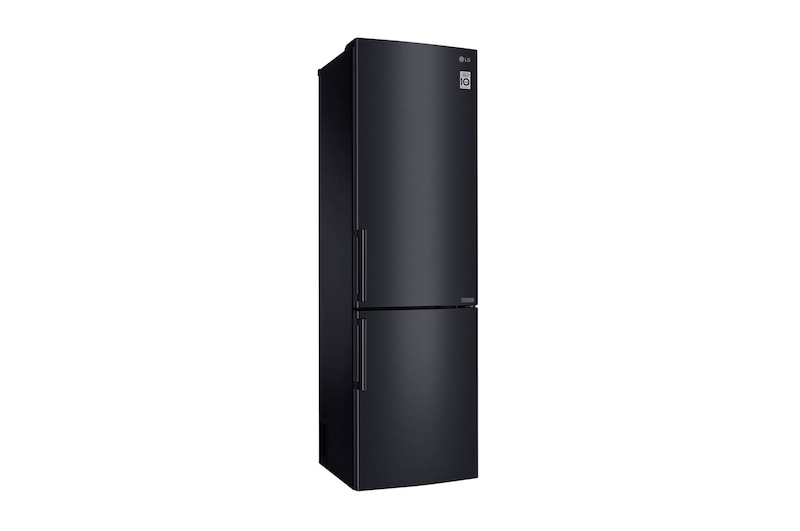 LG Ny Køle-/fryseskabe med Total No Frost, 201cm (nettovolumen 343 liter), GBB60MCSFB