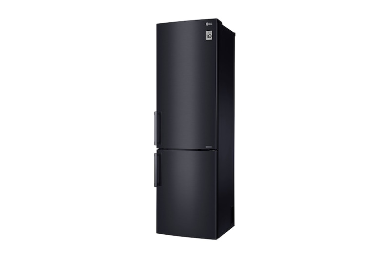 LG Ny Køle-/fryseskabe med Total No Frost, 201cm (nettovolumen 343 liter), GBB60MCSFB
