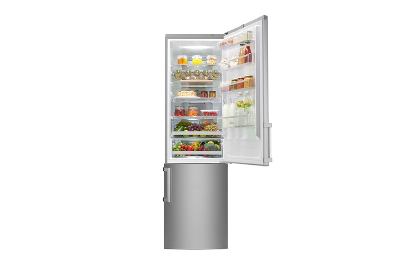 LG Centum Køle-/fryseskabe med Total No Frost, 201cm (nettovolumen 343 liter) , GBB60NSYQE