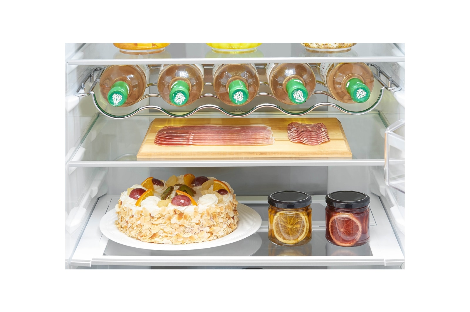 LG Centum Køle-/fryseskabe med Total No Frost, 201cm (nettovolumen 343 liter) , GBB60NSYQE