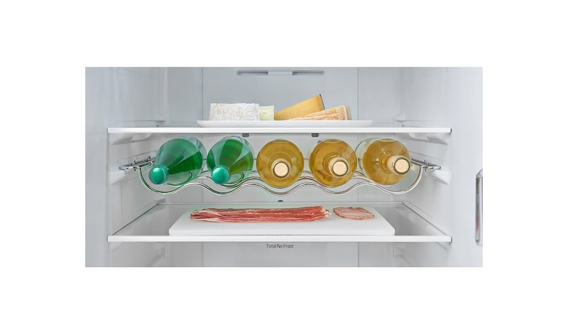 LG Ny Køle-/fryseskabe med Total No Frost, 201cm (nettovolumen 343 liter), GBB60PZDFS