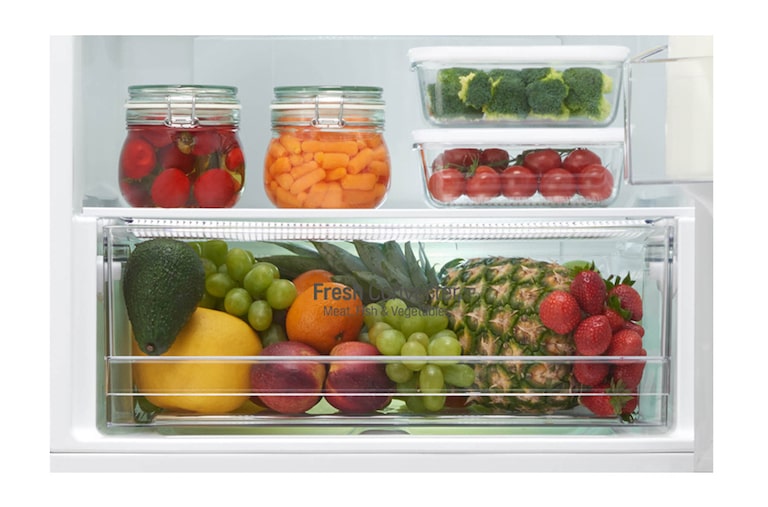 LG Ny Køle-/fryseskabe med Total No Frost, 201cm (nettovolumen 343 liter), GBB60PZDFS