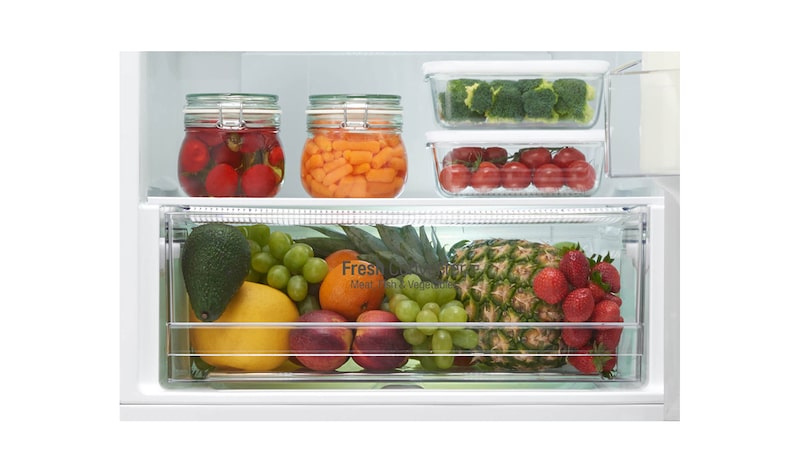 LG Ny Køle-/fryseskabe med Total No Frost, 201cm (nettovolumen 343 liter), GBB60PZEFS