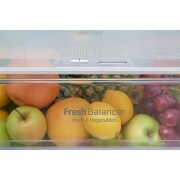 LG Ny Køle-/fryseskabe med Total No Frost, 201cm (nettovolumen 343 liter), GBB60SWSFB