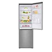 LG 1.86M 341L Kølefryseskab(Shiny Steel) - Energiklasse D, Door Cooling™ og Smart Diagnosis™ med Wi-Fi, GBB61PZFFN