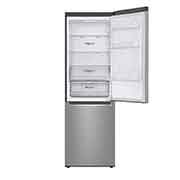 LG 1.86M 341L Kølefryseskab(Shiny Steel) - Energiklasse D, Door Cooling™ og Smart Diagnosis™ med Wi-Fi, GBB61PZFFN