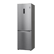 LG 1.86M 341L Kølefryseskab(Shiny Steel) - Energiklasse D, Door Cooling™ og Smart Diagnosis™ med Wi-Fi, GBB61PZFGN