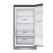 LG 1.86M 341L Kølefryseskab(Shiny Steel) - Energiklasse D, Door Cooling™ og Smart Diagnosis™ med Wi-Fi, GBB61PZFGN
