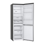 LG 1.86M 341L Kølefryseskab(Shiny Steel) - Energiklasse D, Door Cooling™ og Smart Diagnosis™ med Wi-Fi, GBB61PZFGN