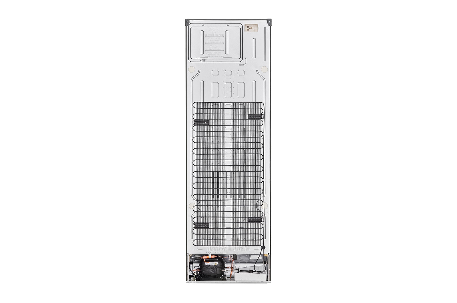 LG 1.86M 341L Kølefryseskab(Shiny Steel) - Energiklasse D, Nature Fresh, Door Cooling+™ og Smart Diagnosis™, GBB61PZGGN