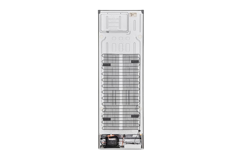 LG 1.86M 341L Kølefryseskab(Shiny Steel) - Energiklasse D, Nature Fresh, Door Cooling+™ og Smart Diagnosis™, GBB61PZGGN