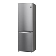 LG 1.86M 341L Kølefryseskab(Shiny Steel) - Energiklasse D, Nature Fresh, Door Cooling+™ og Smart Diagnosis™, GBB61PZGGN