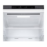 LG 1.86M 341L Kølefryseskab(Shiny Steel) - Energiklasse D, Nature Fresh, Door Cooling+™ og Smart Diagnosis™, GBB61PZGGN