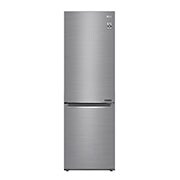 LG 1.86M 341L Kølefryseskab(Shiny Steel) - Energiklasse E, DoorCooling™, GBB61PZJMN
