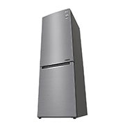 LG 1.86M 341L Kølefryseskab(Shiny Steel) - Energiklasse E, DoorCooling™, GBB61PZJMN