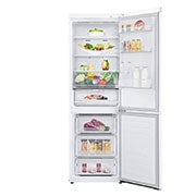 LG 1.86M 341L Kølefryseskab(Hvid) - Energiklasse D, Door Cooling™ og Smart Diagnosis™ med Wi-Fi, GBB61SWFGN
