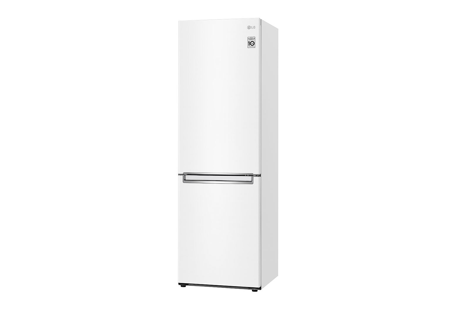 LG 1.86M 341L Kølefryseskab(Hvid) - Energiklasse D,  Nature Fresh, Door Cooling+™ og Smart Diagnosis™, GBB61SWGGN