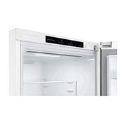 LG 1.86M 341L Kølefryseskab(Hvid) - Energiklasse D,  Nature Fresh, Door Cooling+™ og Smart Diagnosis™, GBB61SWGGN